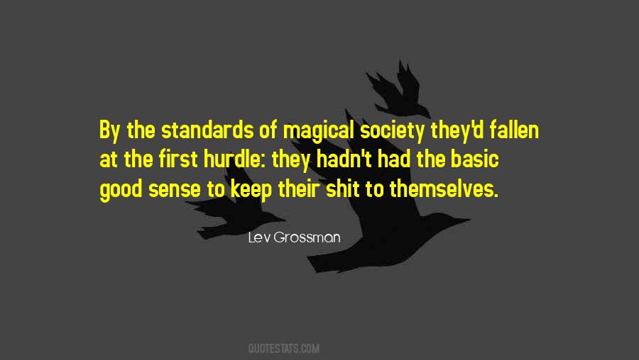 Society Standards Quotes #1258360