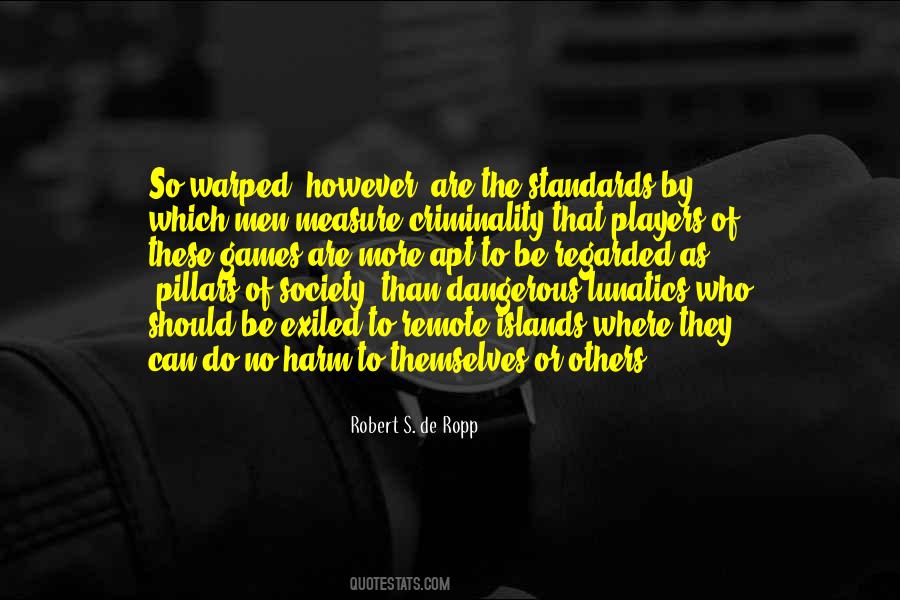 Society Standards Quotes #174040