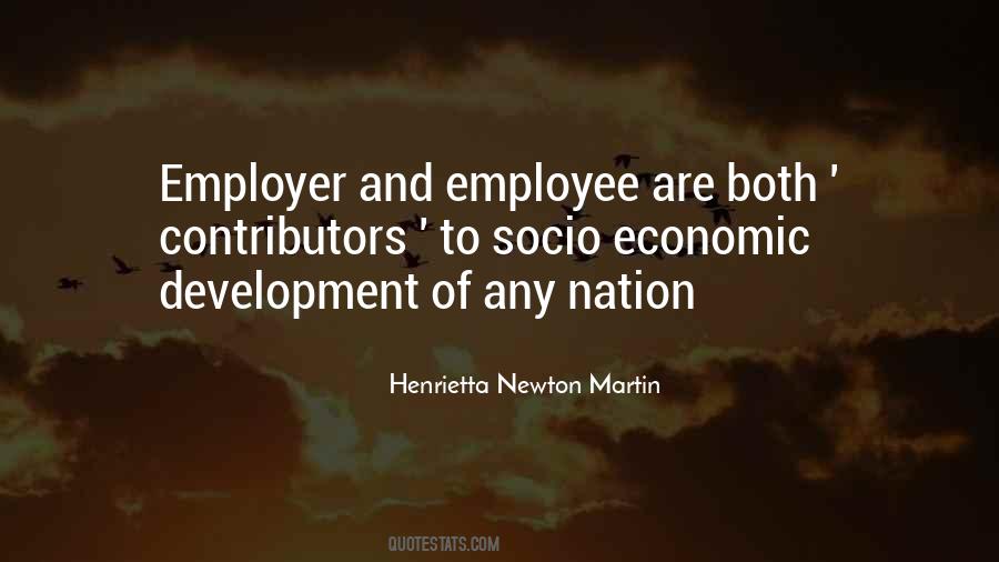 Socio Economic Development Quotes #11722