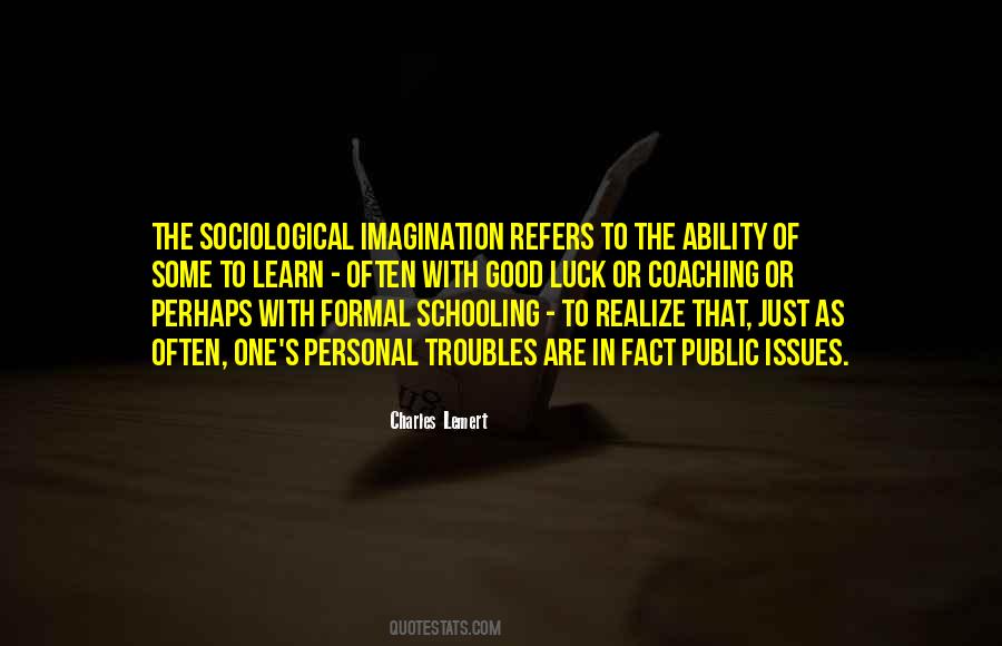 Sociological Quotes #631346