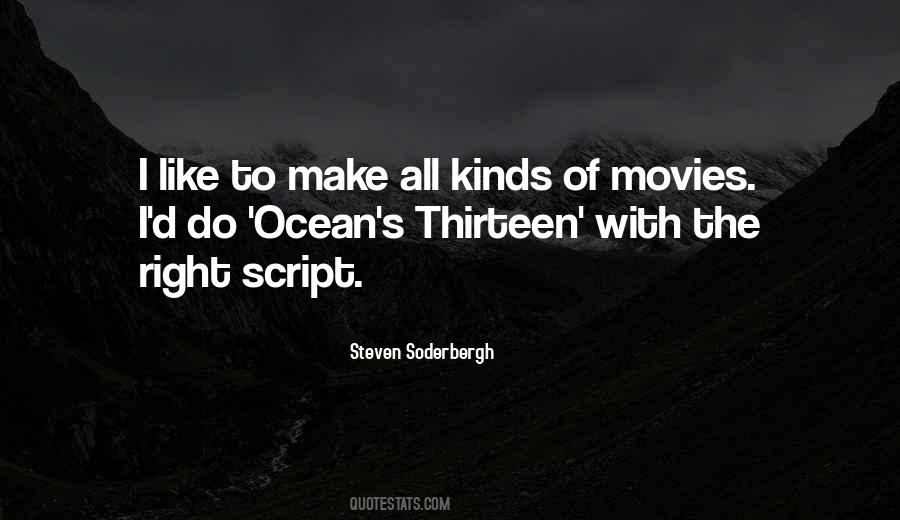 Soderbergh Quotes #1319064