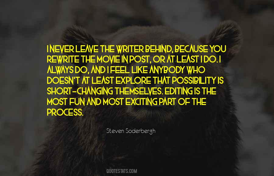 Soderbergh Quotes #300349