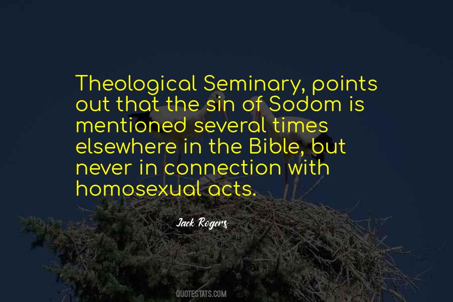 Sodom Had No Bible Quotes #1046950