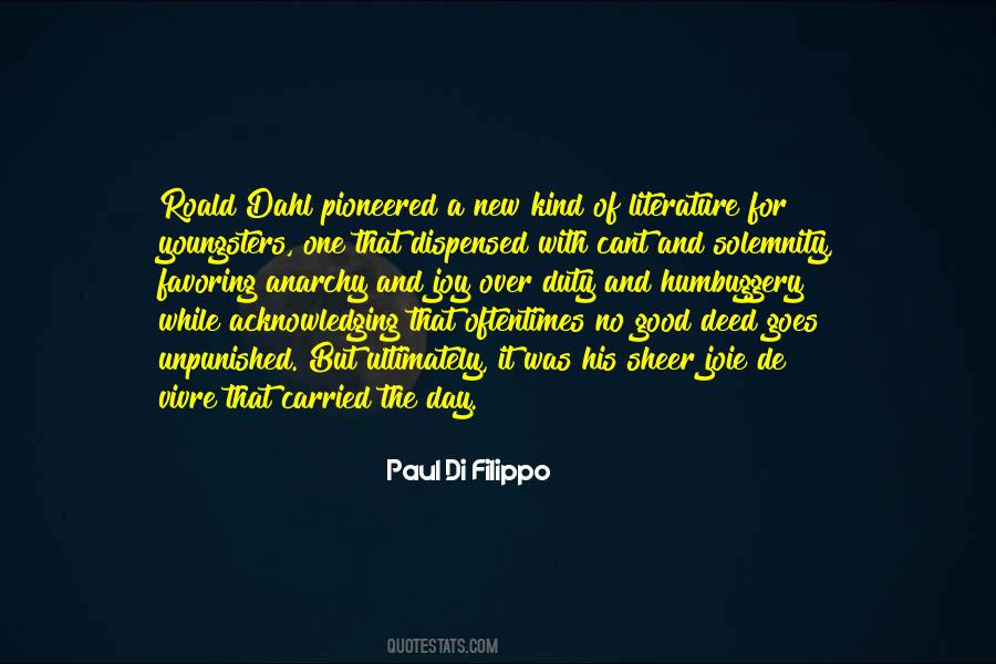 Quotes About Roald Dahl #234469
