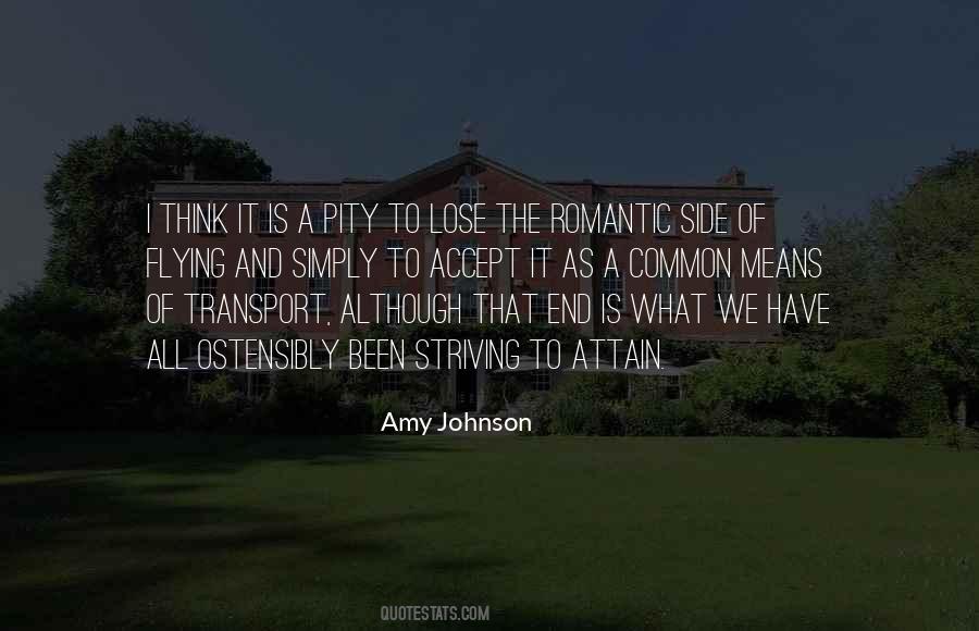 Quotes About Amy Johnson #1166157