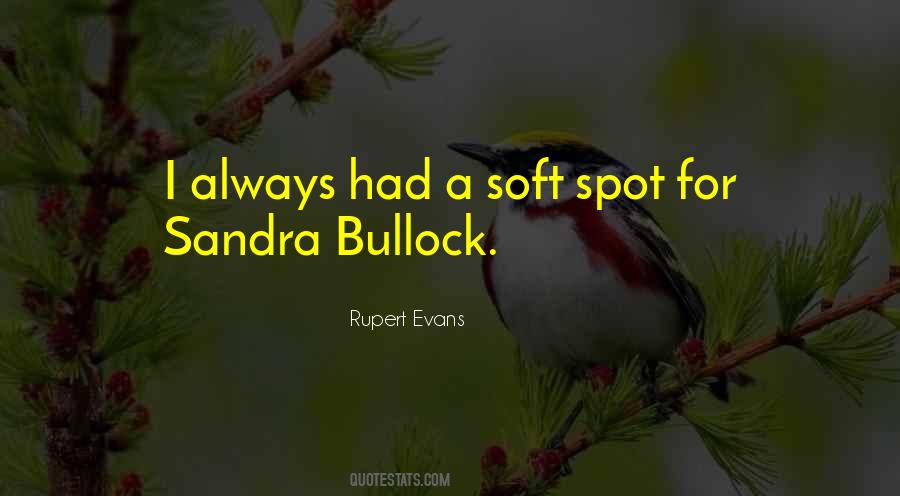 Soft Spot Quotes #1415991