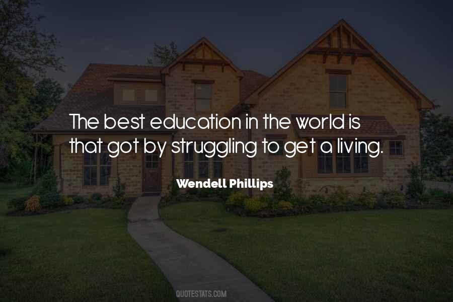 Quotes About Wendell Phillips #131146