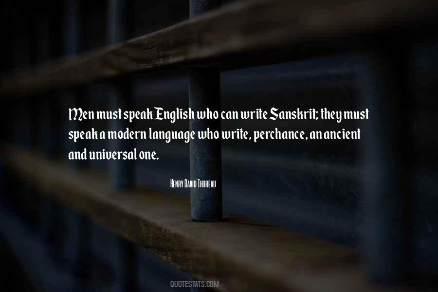 Quotes About Sanskrit #1441413