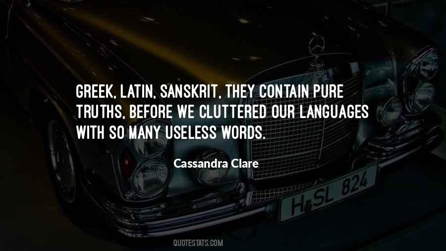 Quotes About Sanskrit #324215