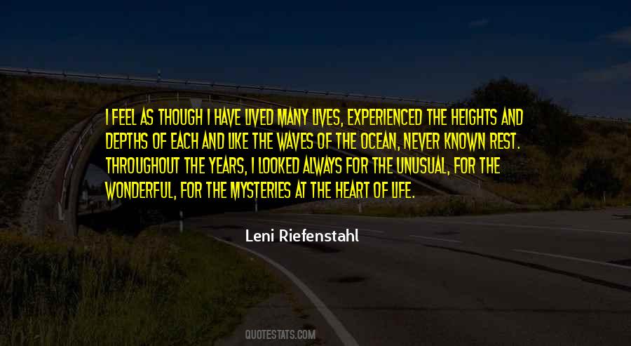 Quotes About Leni Riefenstahl #1532148