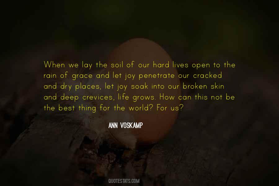 Soil Life Quotes #1191396