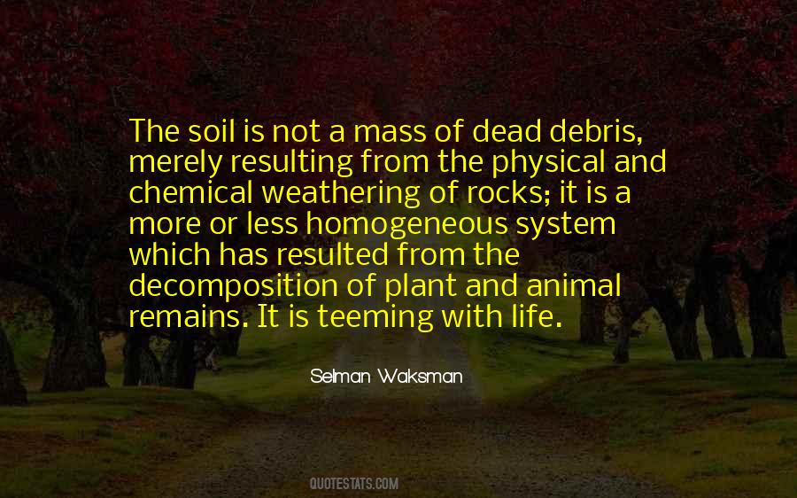 Soil Life Quotes #545144