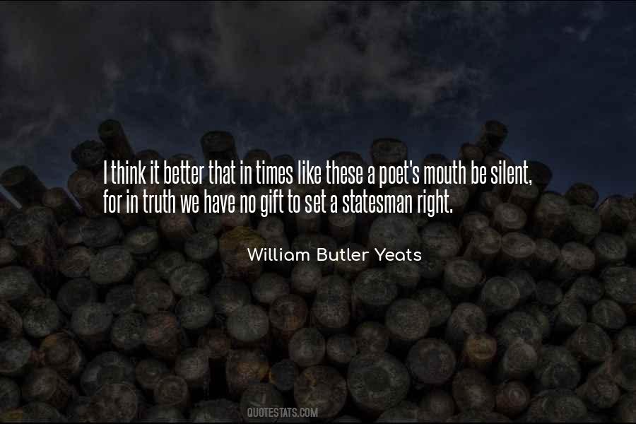 Quotes About William Butler Yeats #67285