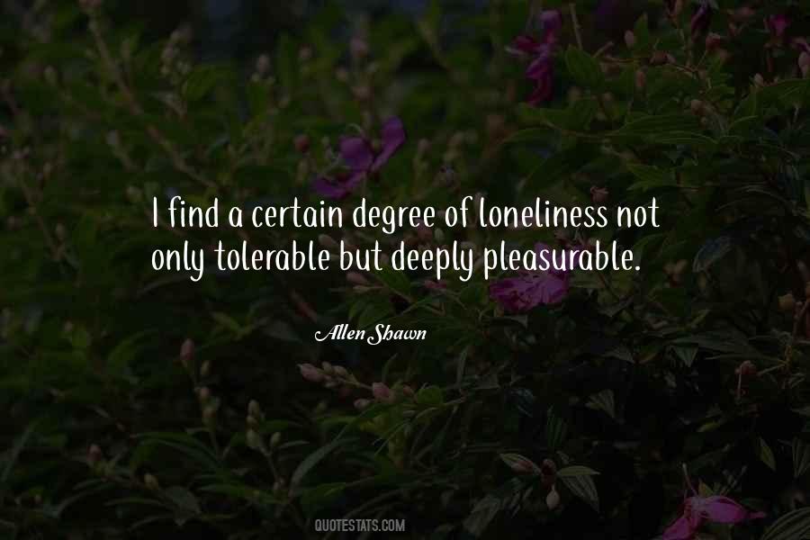 Solace In Solitude Quotes #1083277