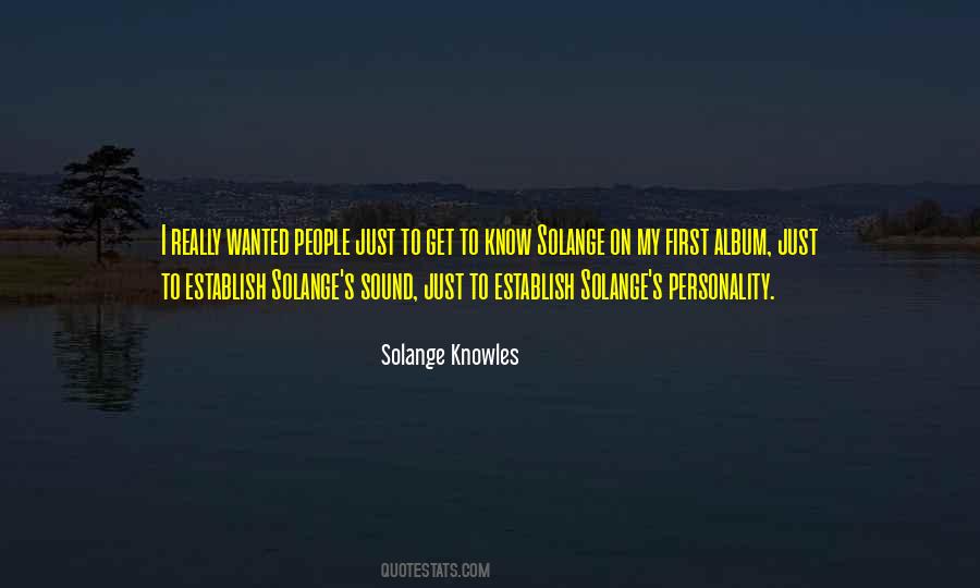 Solange Quotes #1506758