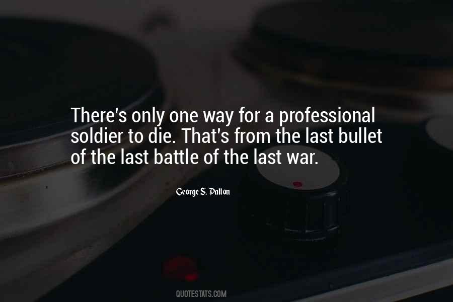 Soldier Die Quotes #1520465