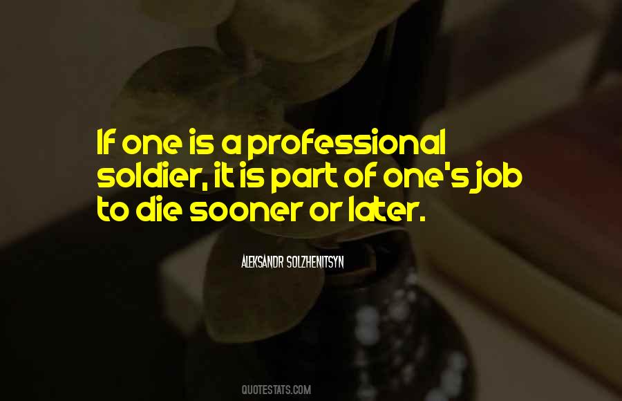 Soldier Die Quotes #570774