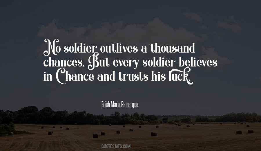 Soldier Front Quotes #1339088