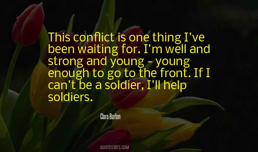 Soldier Front Quotes #1562949