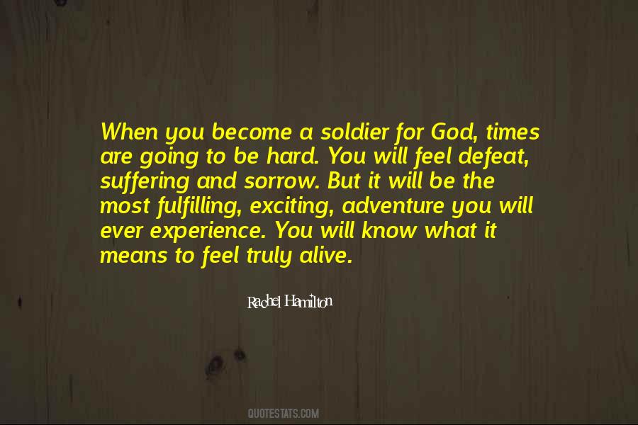 Soldier Of God Quotes #1605575