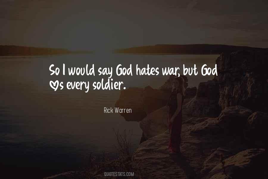 Soldier Of God Quotes #577072