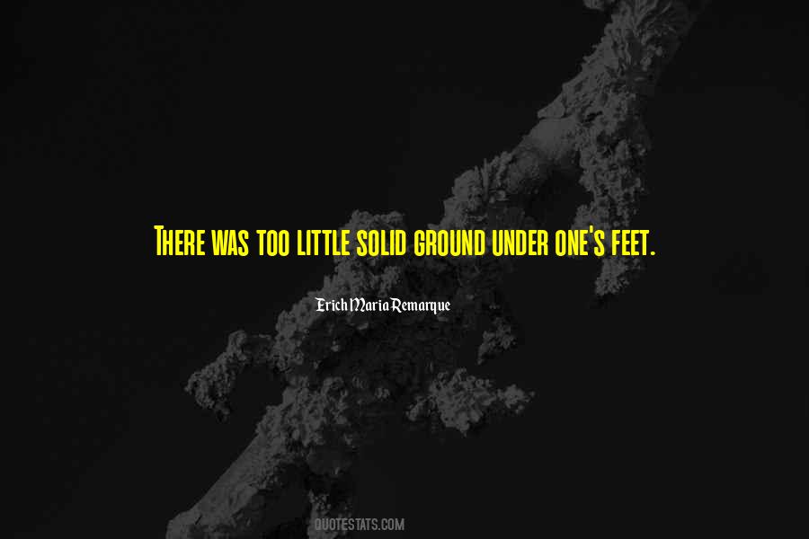 Solid Ground Quotes #914643