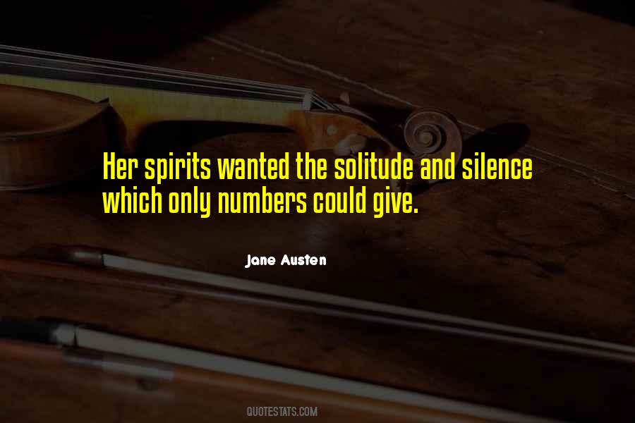 Solitude And Silence Quotes #100956