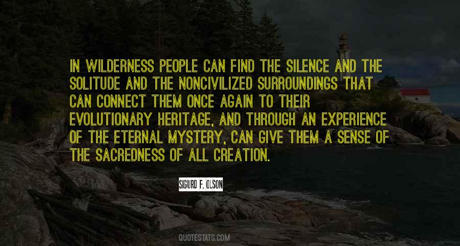 Solitude And Silence Quotes #1134094