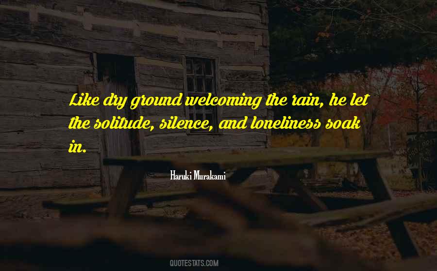 Solitude And Silence Quotes #1576420