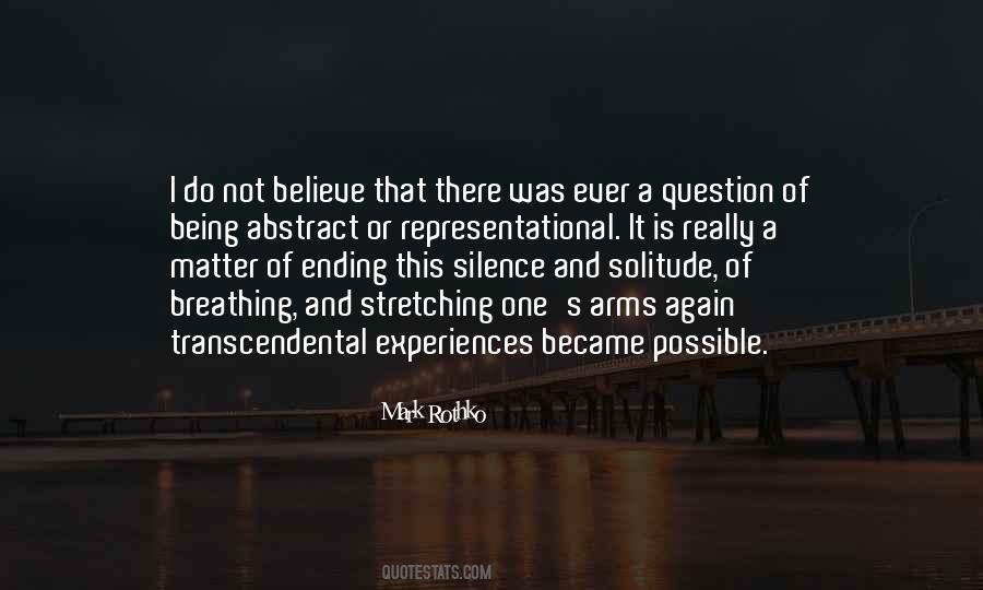 Solitude And Silence Quotes #732507