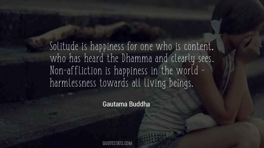 Solitude Buddhist Quotes #1017195