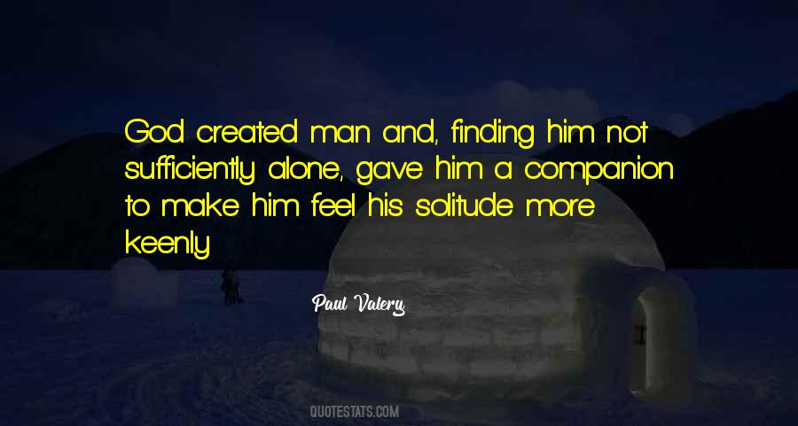 Solitude God Quotes #1163119