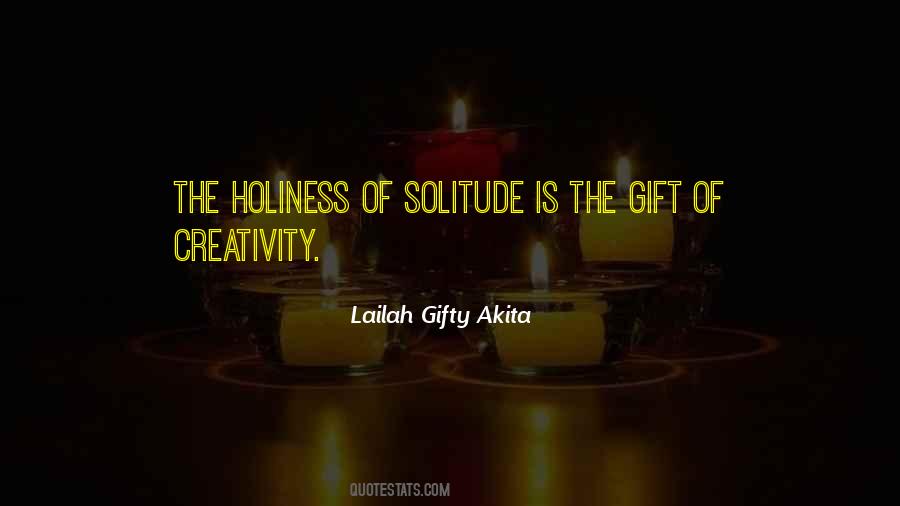 Solitude God Quotes #1612445