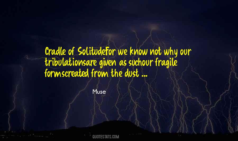 Solitude God Quotes #495051