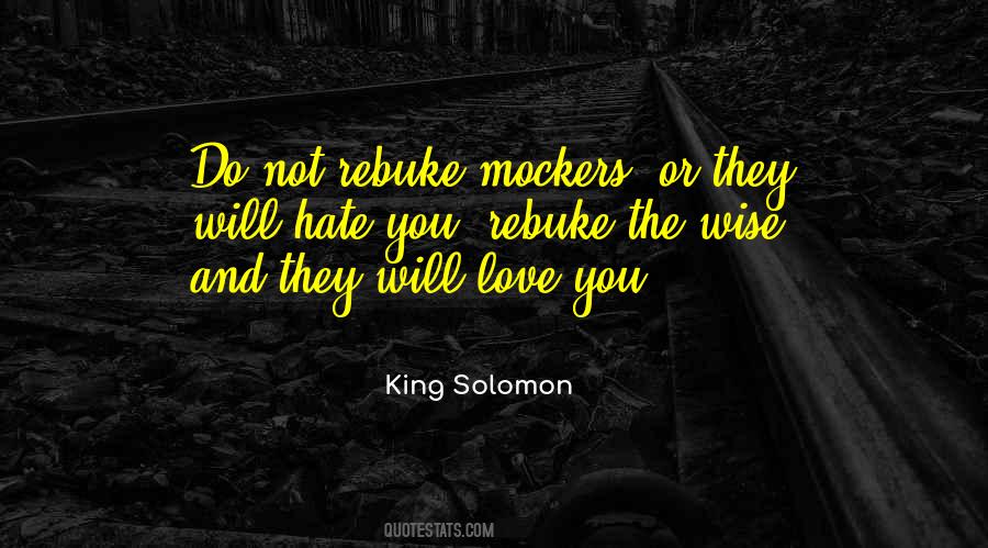 Solomon Love Quotes #921131