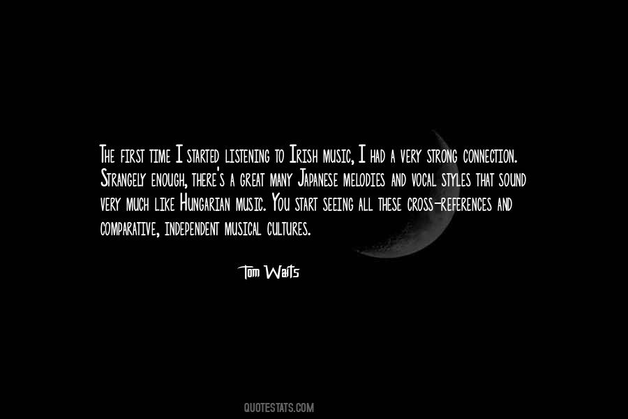 Quotes About Tom Waits #192506