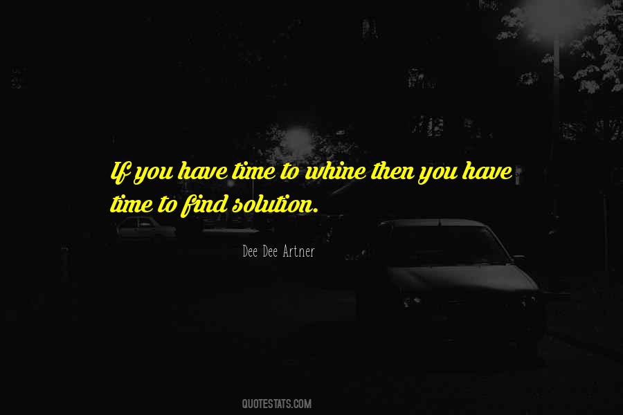 Solution To Life Quotes #1018984