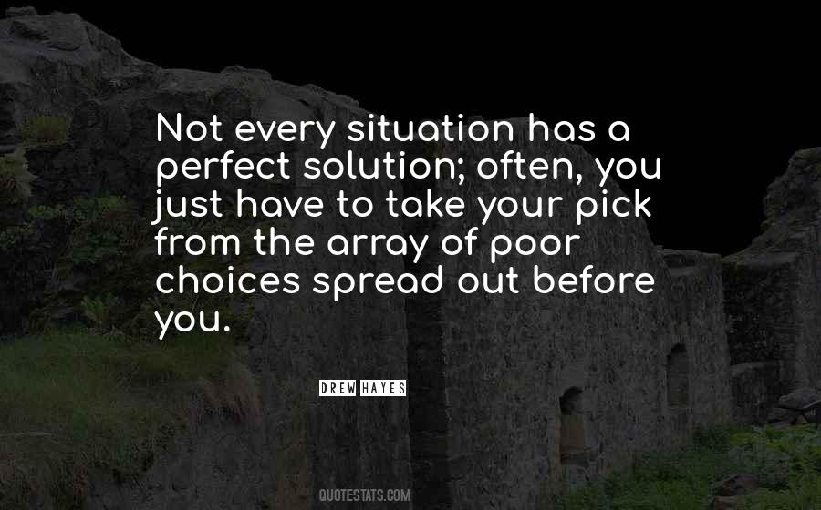 Solution To Life Quotes #1323261