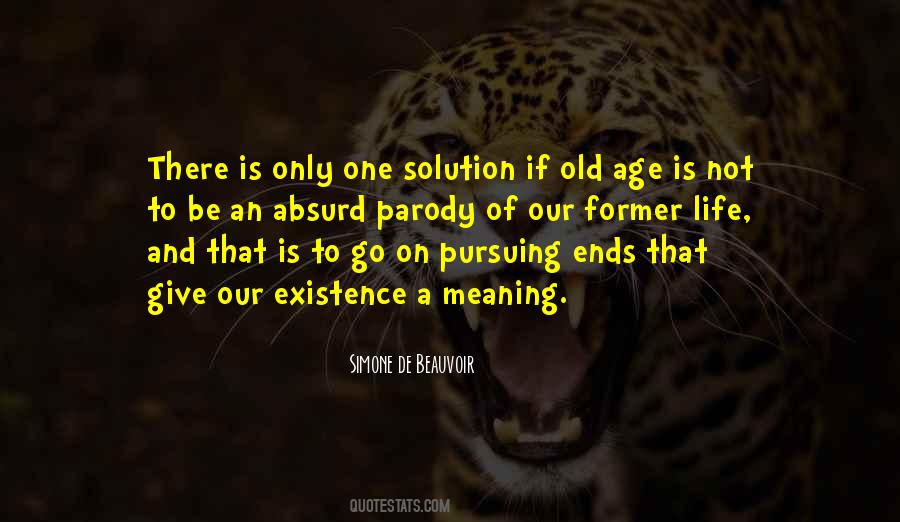 Solution To Life Quotes #506740