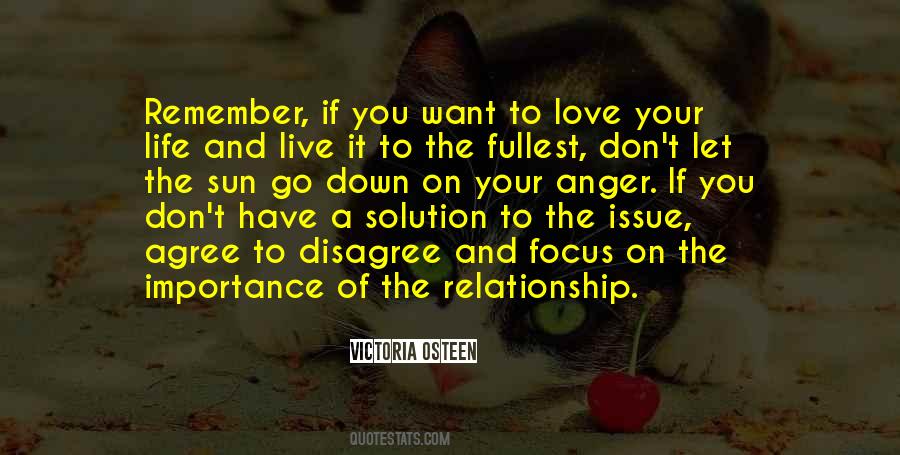 Solution To Life Quotes #608414