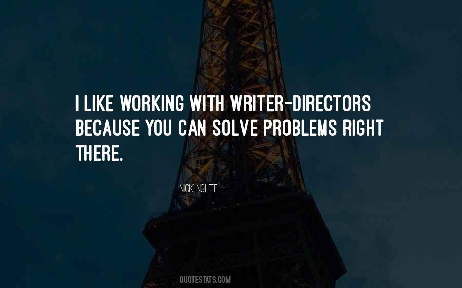 Solve Problems Quotes #1323706