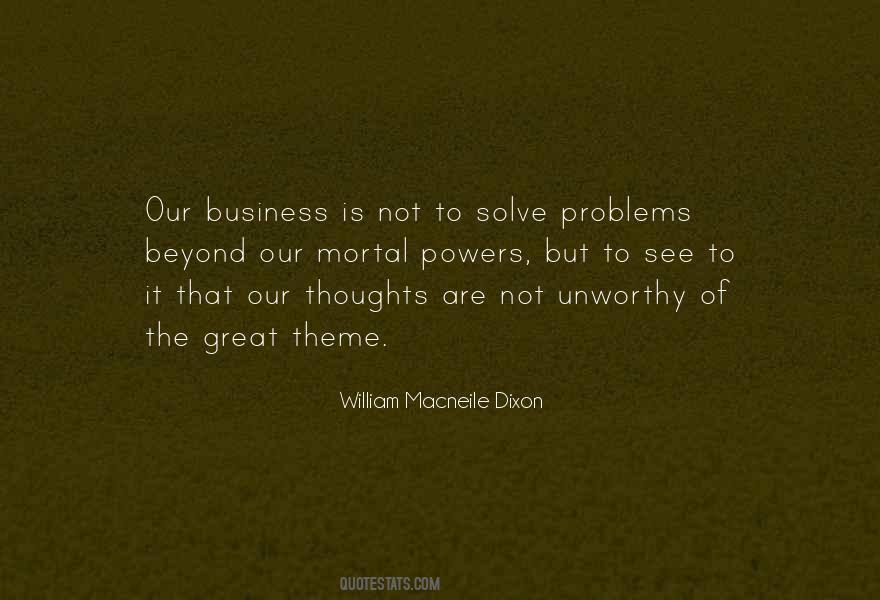 Solve Problems Quotes #1692360