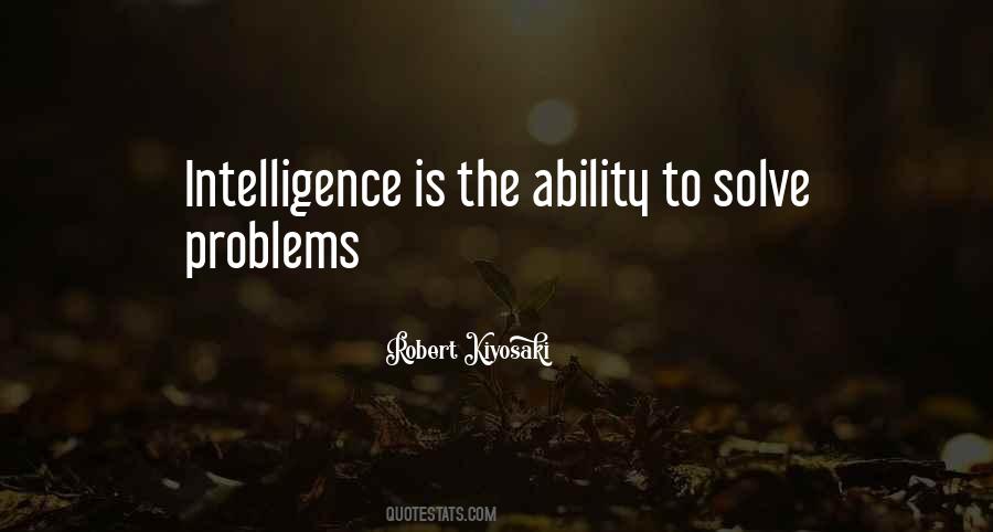 Solve Problems Quotes #1717602