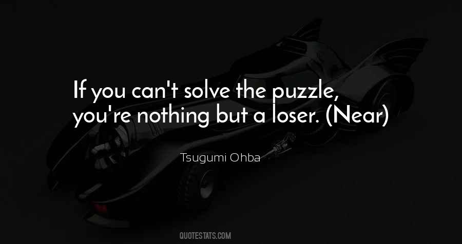 Solve Puzzle Quotes #1176889