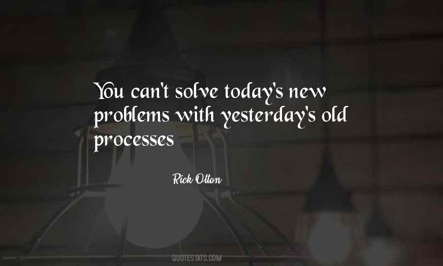 Solve Your Own Problems Quotes #26468