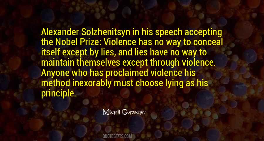Solzhenitsyn Quotes #245905