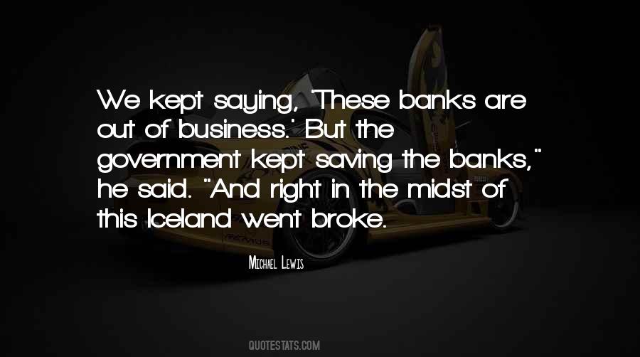 Quotes About Banks #1276793