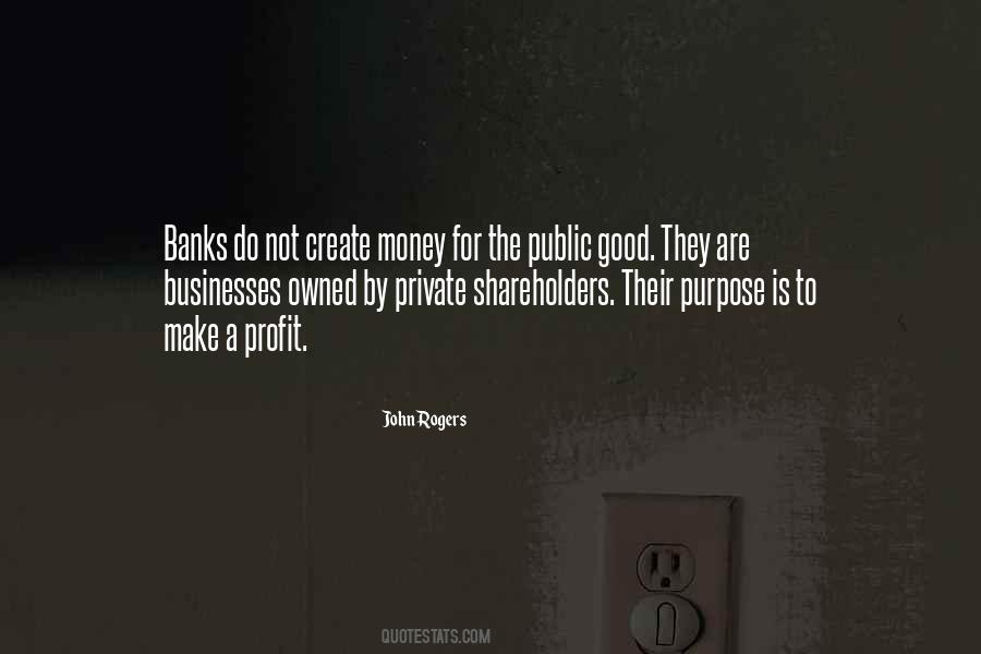 Quotes About Banks #1377125