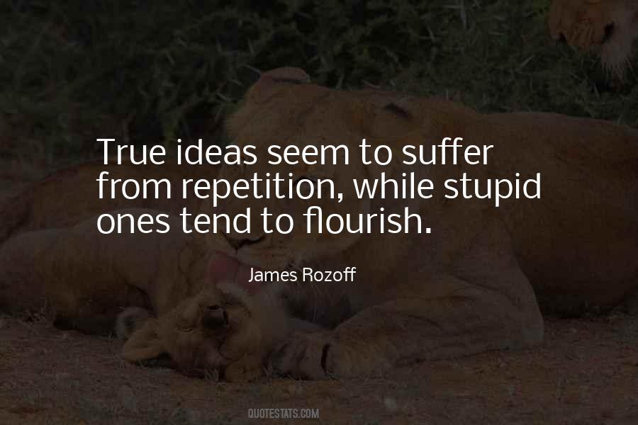 Quotes About Stupid Ideas #1021014