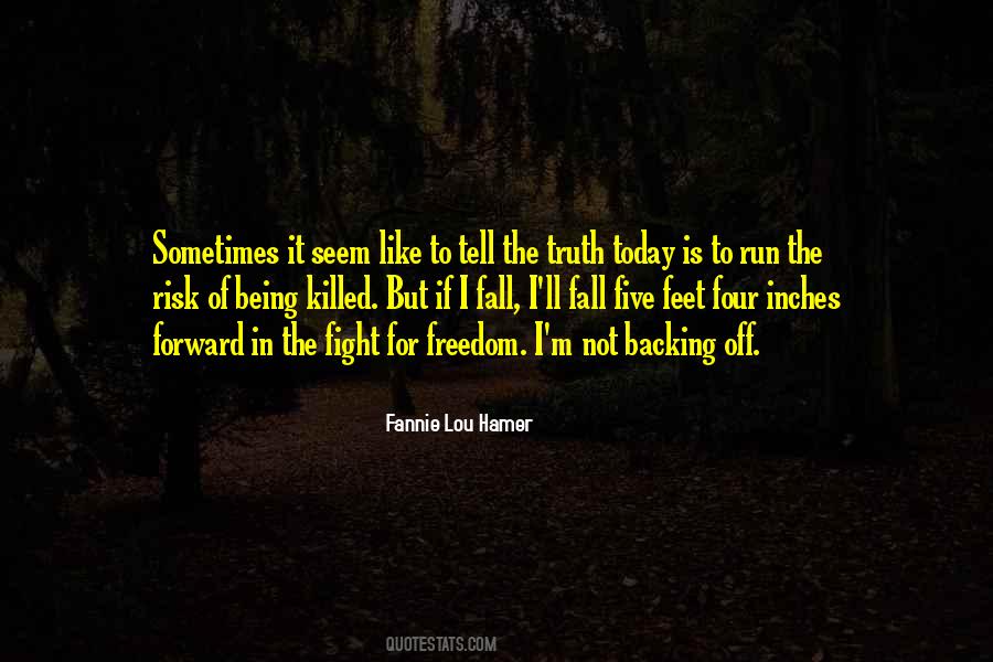 Quotes About Fannie Lou Hamer #457852